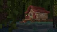 Mangrove hut in Minecraft (Image via Mojang)